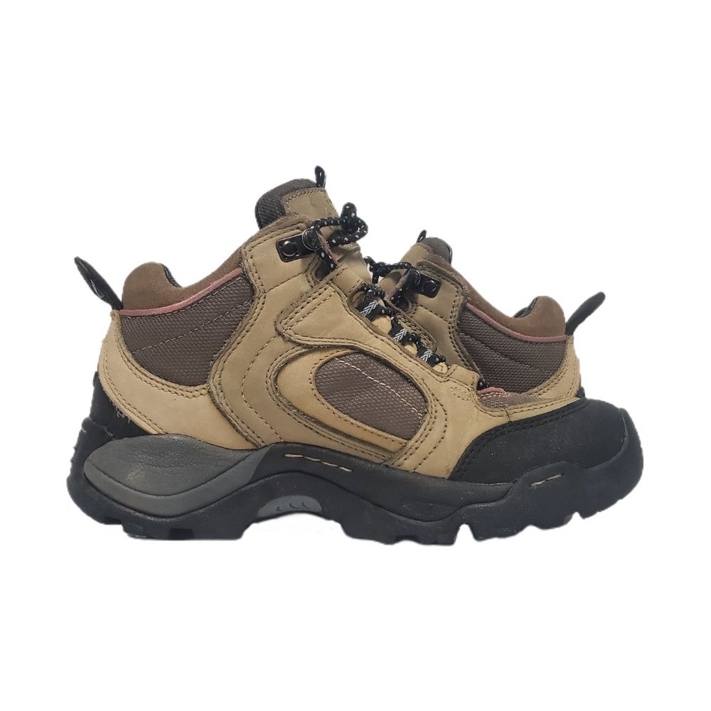 Danner Womens 7.5 Ankle Boot Tan Leather & Gortex Mesh Hiking - Picture 4 of 11